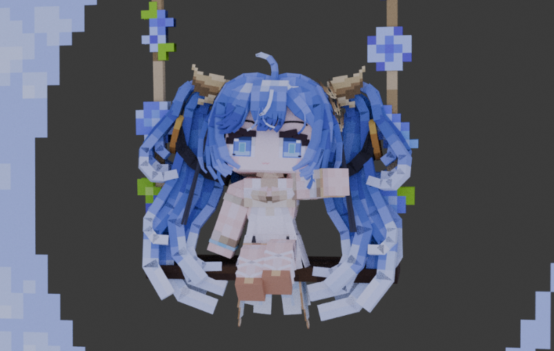 月之谕女+月灵芙芙